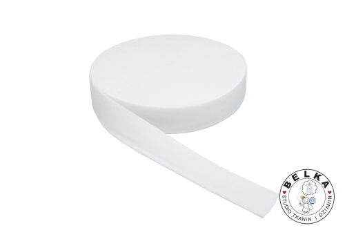 GUMA DZIANA 40MM BIAŁA SATYNOWA-14991
