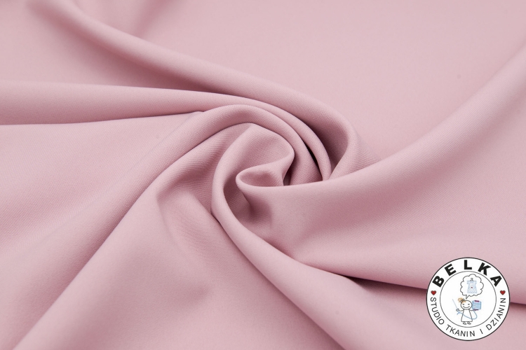TKANINA SYNTETYCZNA STRETCH PASTELOWY RÓŻ -15261