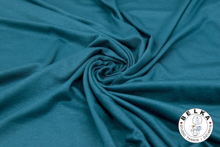 JERSEY WISKOZOWY + ELASTAN SZMARAGDOWY JASNY-15267
