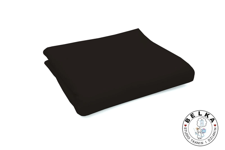 DZIANINA JERSEY + ELASTAN LYCRA CZARNY LUX 250g/m2-15270