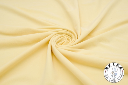 DZIANINA JERSEY FIT MODAL ŻÓŁTY-15310