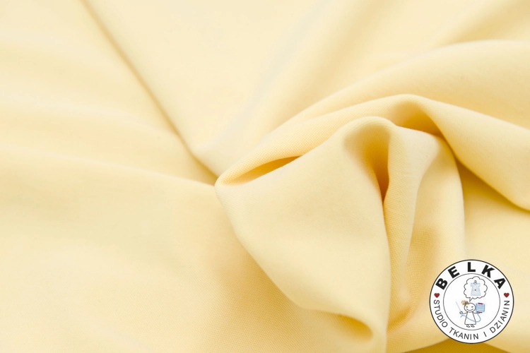DZIANINA JERSEY FIT MODAL ŻÓŁTY-15312