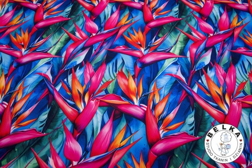 TKANINA WODOODPORNA STRELICJA RAJSKI PTAK-15354