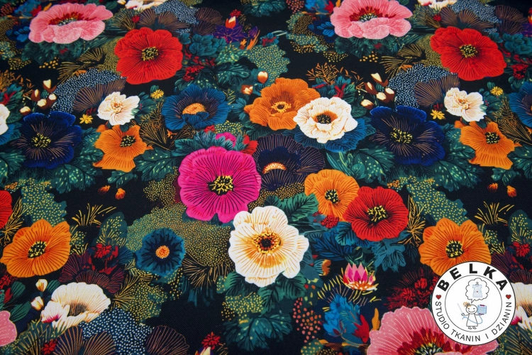 TKANINA WODOODPORNA JAPOŃSKI OGRÓD-15357