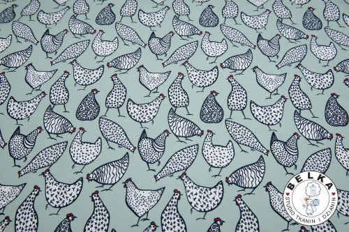 TKANINA WODOODPORNA KURY NA MIĘCIE-15360