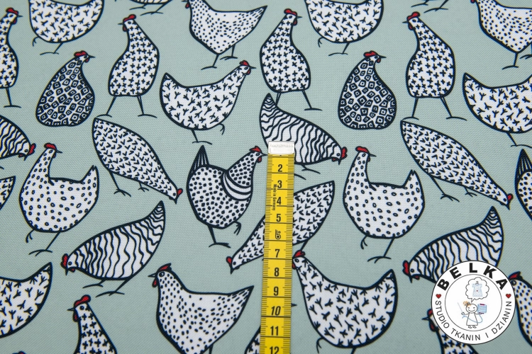 TKANINA WODOODPORNA KURY NA MIĘCIE-15361