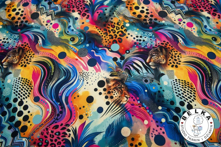 TKANINA WODOODPORNA PANTERA FALA-15363