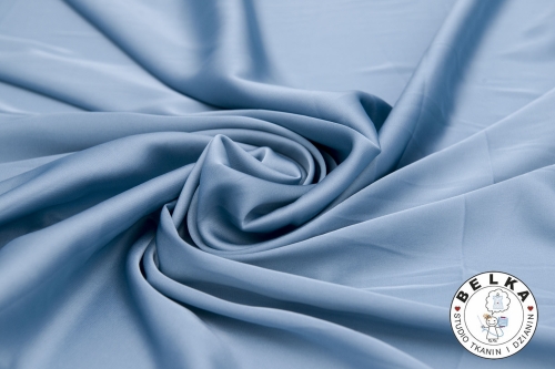 TKANINA EXCLUSIV SATYNA ZGASZONY NIEBIES + SPANDEX-15467