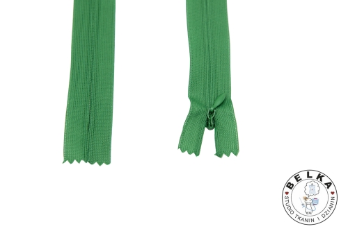 ZAMEK 60CM SPIRALA #3 KRYTY NIEROZ. ZIELONY CIEMNY-15490