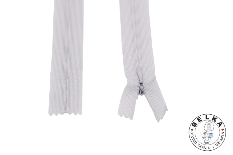 ZAMEK 60CM SPIRALA #3 KRYTY NIEROZ. SZARY JASNY-15485