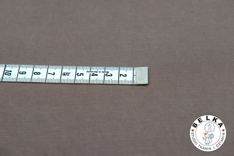 DZIANINA JERSEY FIT MODAL MLECZNA CZEKOLADA-15633