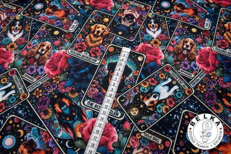 TKANINA WODOODPORNA PSY TAROT-15701
