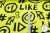 TKANINA WODOODPORNA # LIKE ZÓŁTY NEON-6159