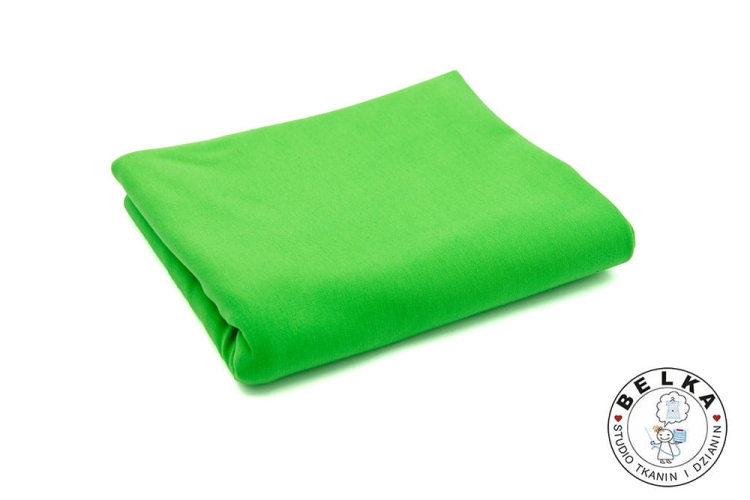 DZIANINA PĘTELKA + ELASTAN LYCRA ZIELONY SOCZYSTY -6786