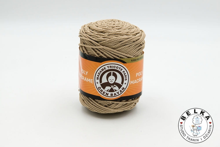 SZNUREK MTP POLY MACRAME 2MM KOLOR 104-6827