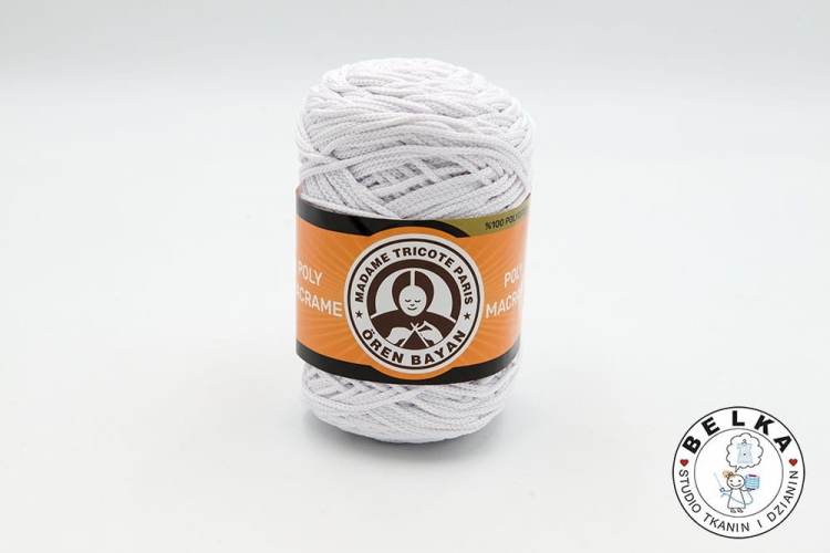 SZNUREK MTP POLY MACRAME 2MM KOLOR 101-6829