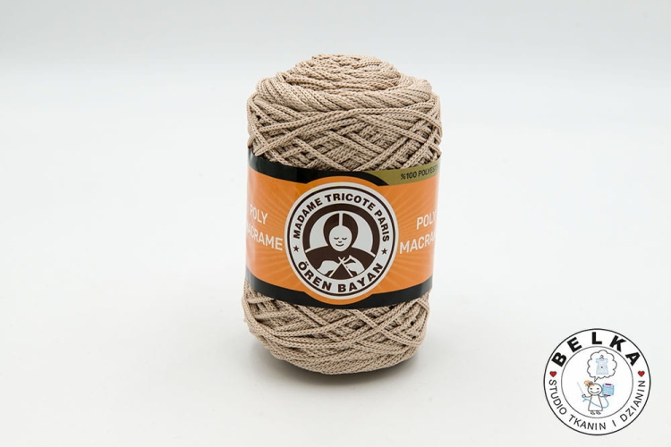 SZNUREK MTP POLY MACRAME 2MM KOLOR 103-6830
