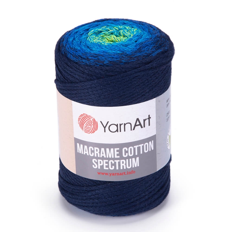 SZNUREK YARNART MACRAME COTTON SPECTRUM KOLOR 1323-7190