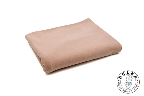 DZIANINA PĘTELKA DRESÓWKA + ELASTAN BEŻ NUDE-7255