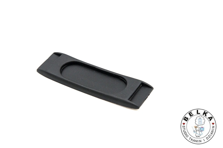 NARAMIENNIK GUMOWY DO TAŚMY 30MM CZARNY-7421
