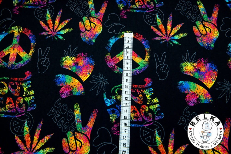 TKANINA WODOODPORNA LOCE PEACE-7529