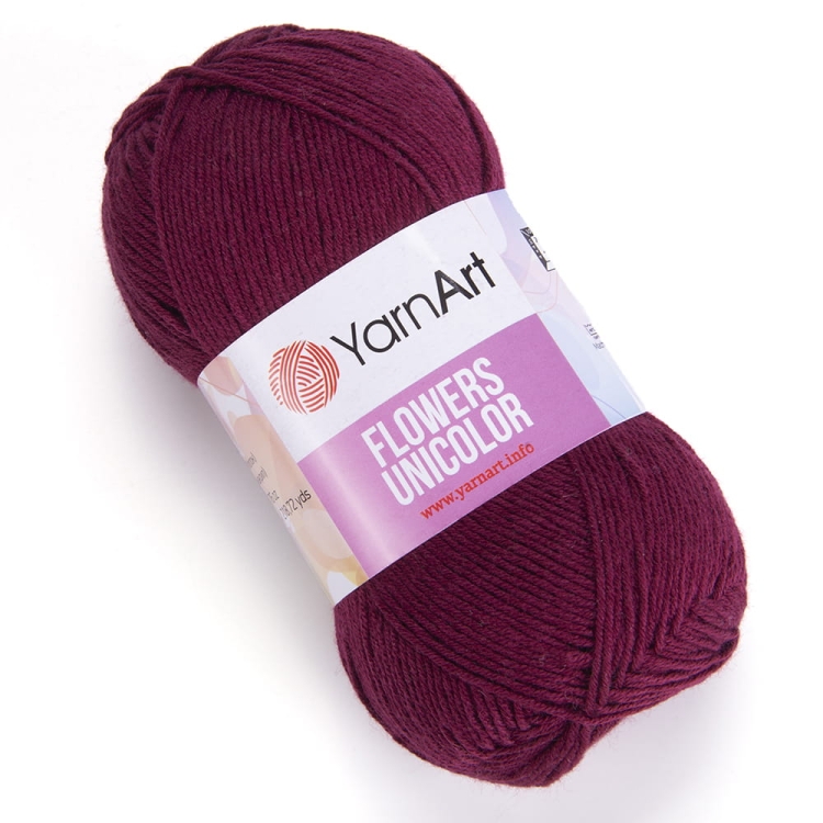 WŁÓCZKA YARNART FLOWERS UNICOLOR 765-7569