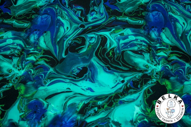 TKANINA SILK INDO TWILL FARBA SZMARAGDOWA-7758