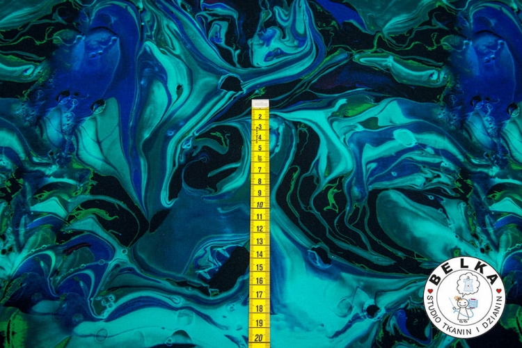 TKANINA SILK INDO TWILL FARBA SZMARAGDOWA-7759