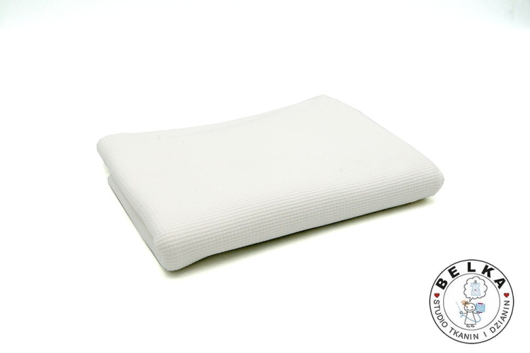 DZIANINA JERSEY WAFELEK BAWEŁNIANY OFF-WHITE-7781